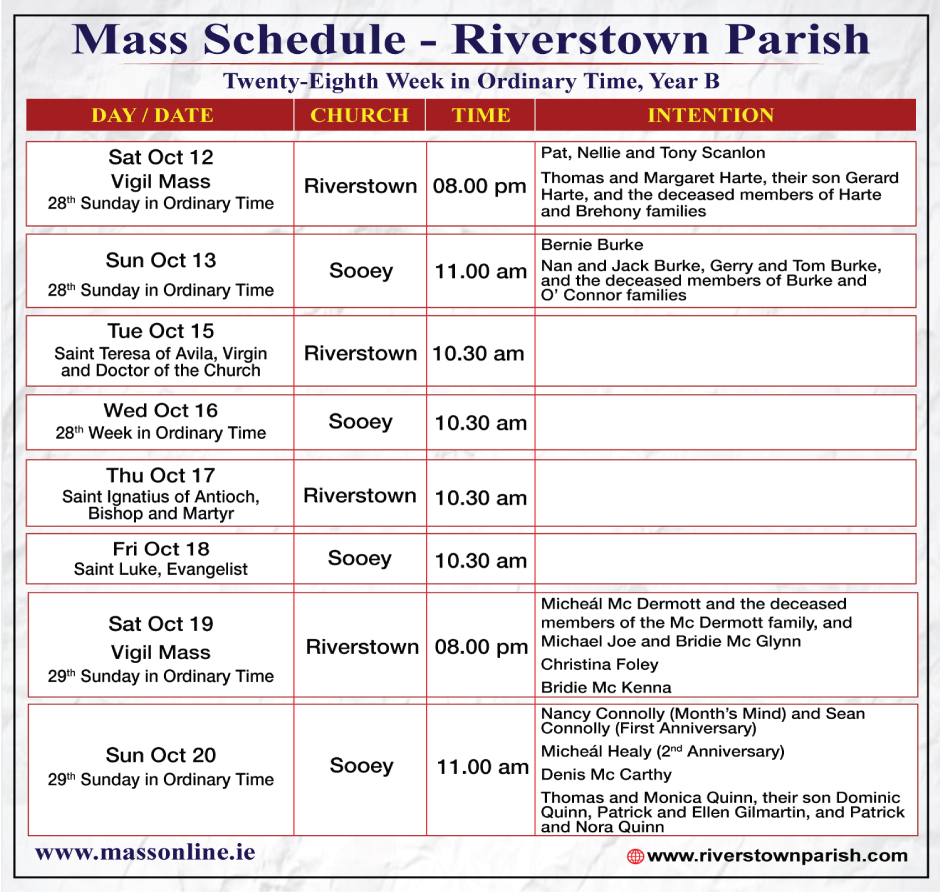 Riverstown Parish