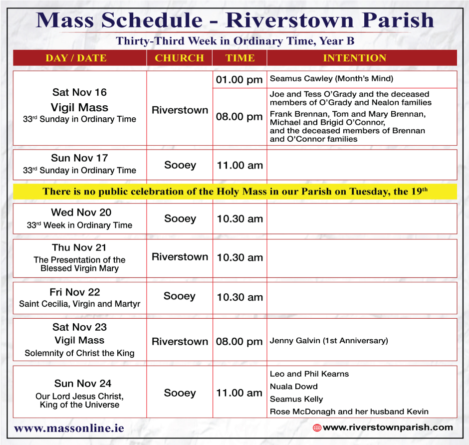 Riverstown Parish