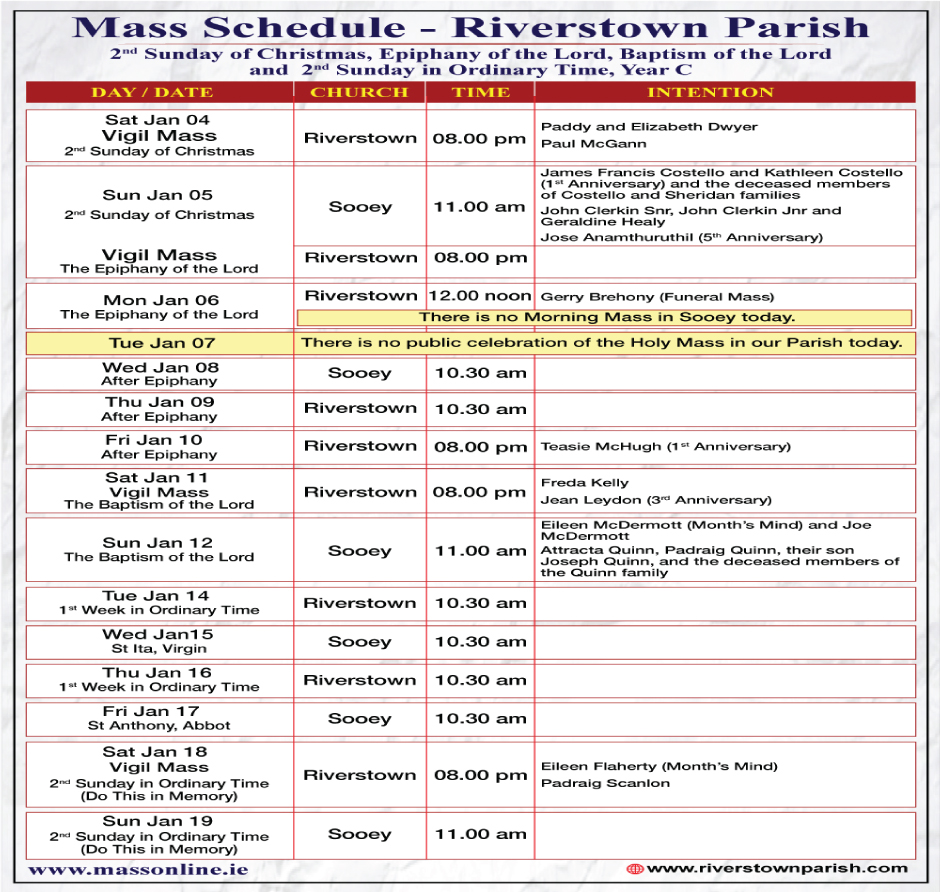 Riverstown Parish